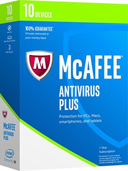 Product picture McAfee AntiVirus Plus 2017